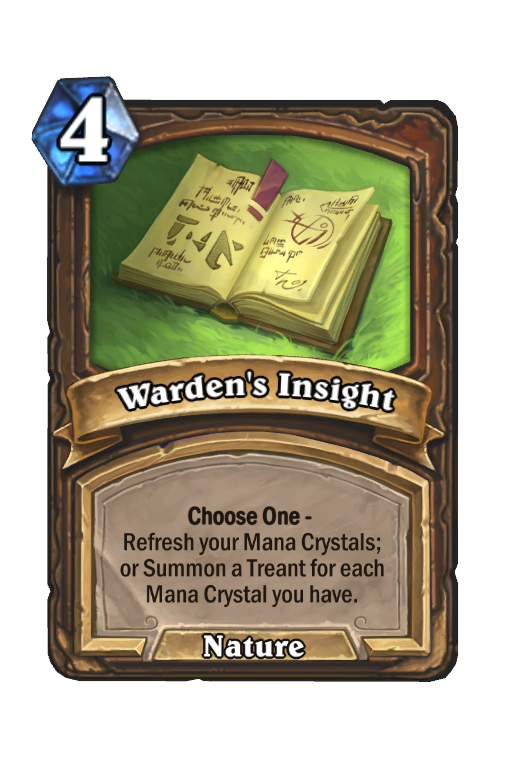 Warden's Insight Hearthstone kártya