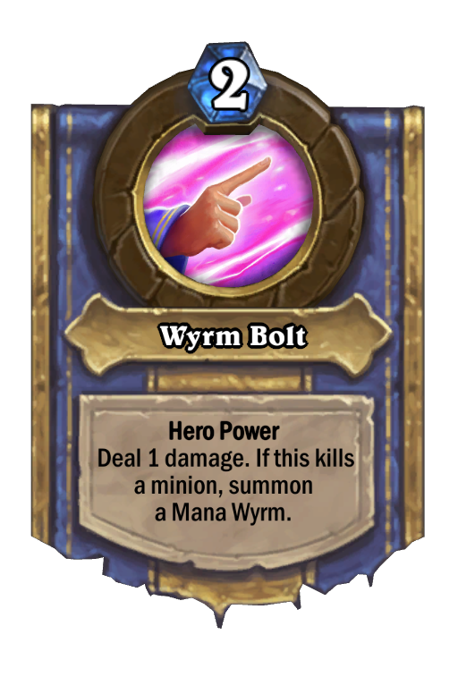 Wyrm Bolt Hearthstone kártya