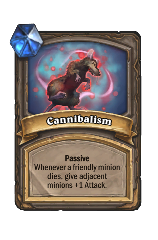 Cannibalism Hearthstone kártya