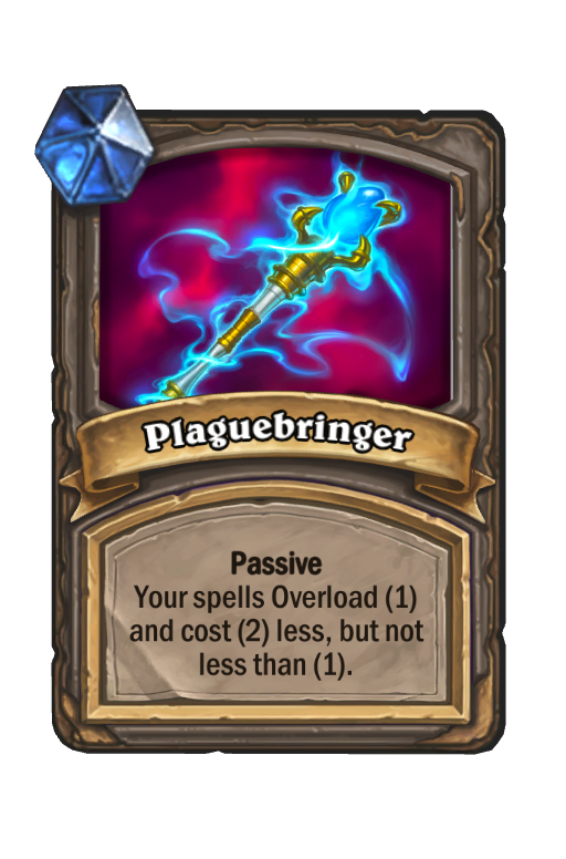 Plaguebringer Hearthstone kártya