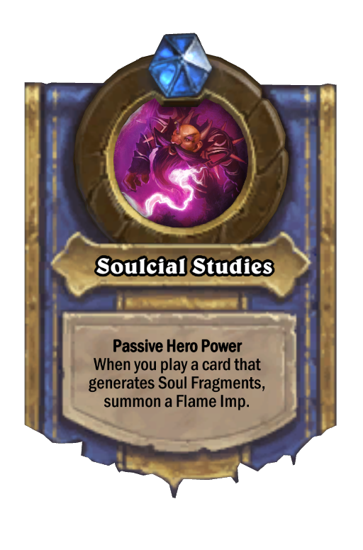 Soulcial Studies Hearthstone kártya
