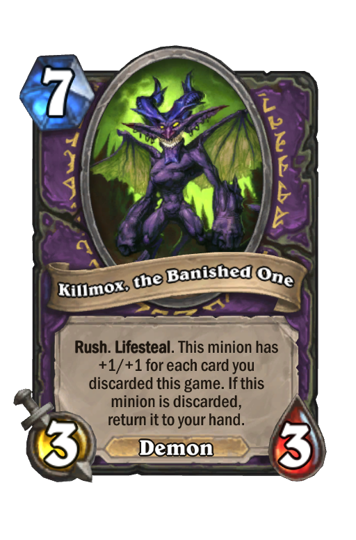 Killmox, the Banished One Hearthstone kártya