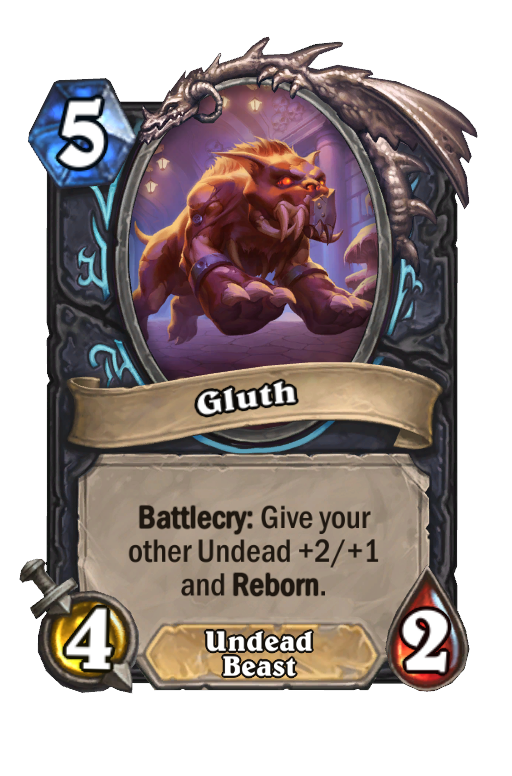 Gluth Hearthstone kártya