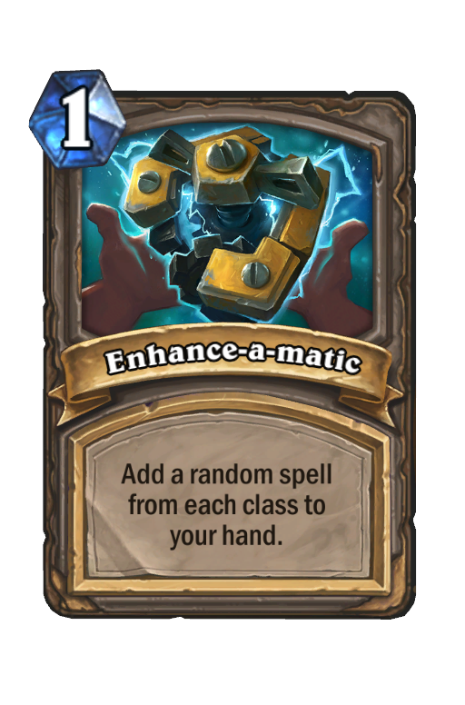 Enhance-a-matic Hearthstone kártya