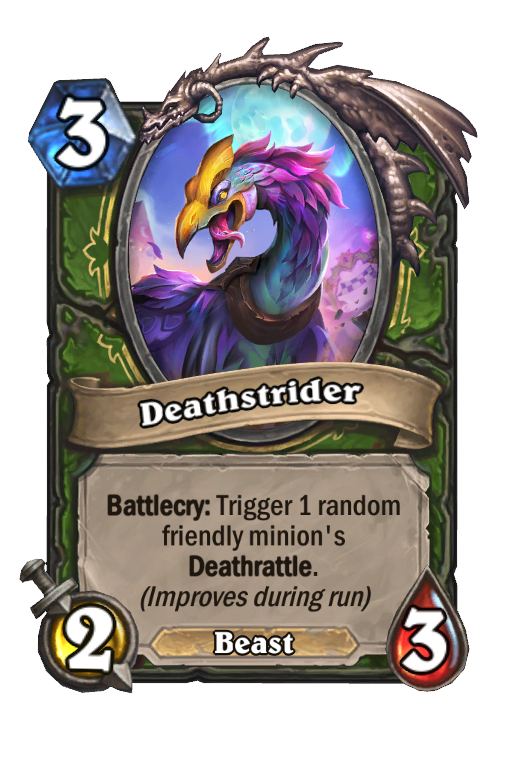 Deathstrider Hearthstone kártya