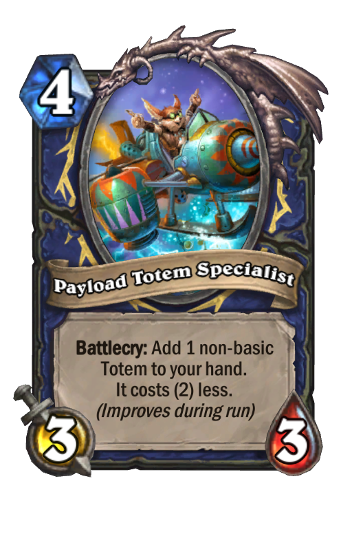Payload Totem Specialist Hearthstone kártya