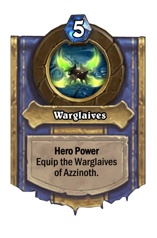 Warglaives Hearthstone kártya