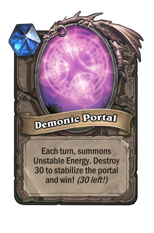 Demonic Portal Hearthstone kártya