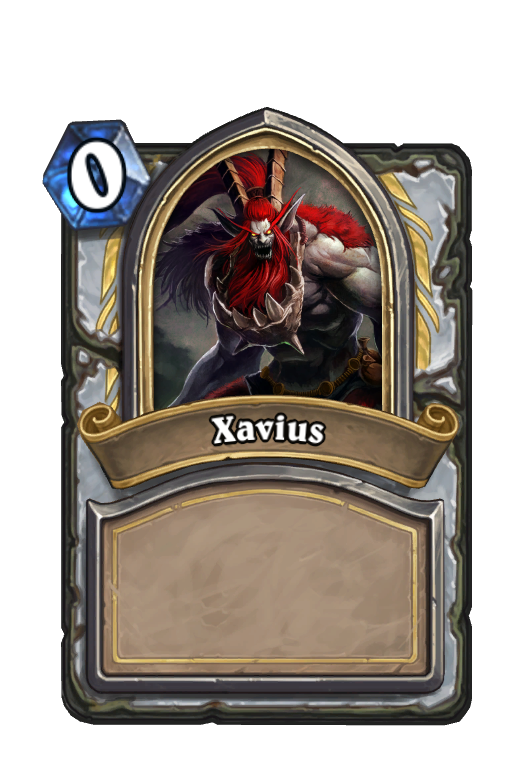 Xavius Hearthstone kártya