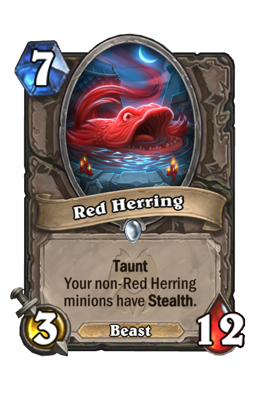 Red Herring Hearthstone kártya