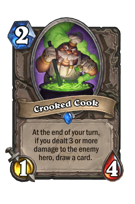 Crooked Cook Hearthstone kártya