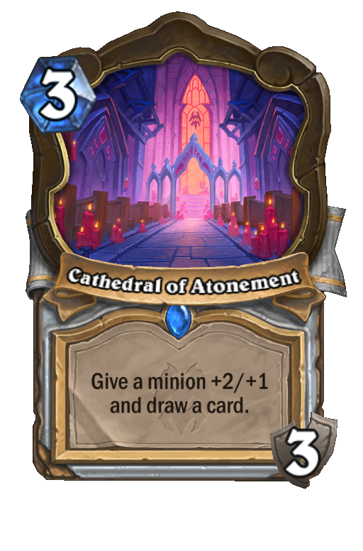 Cathedral of Atonement Hearthstone kártya