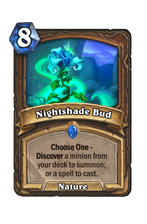 Nightshade Bud Hearthstone kártya