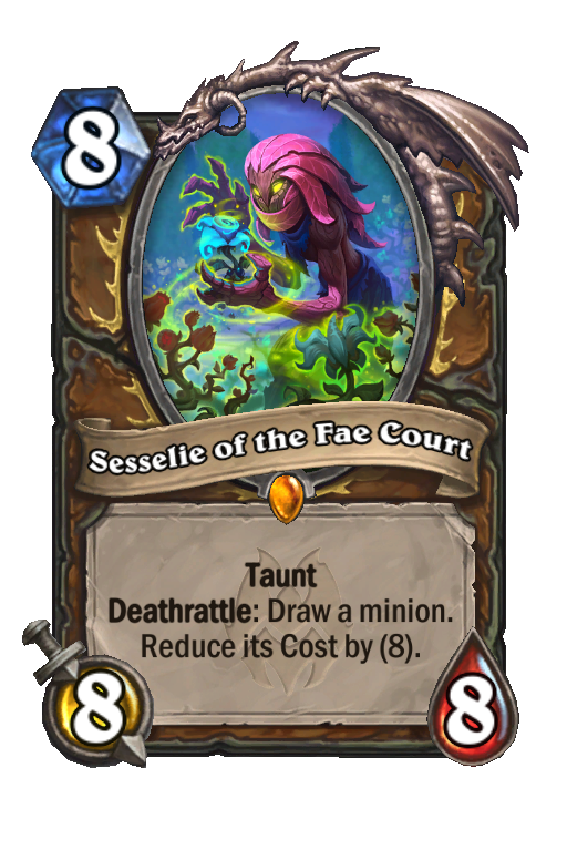 Sesselie of the Fae Court Hearthstone kártya