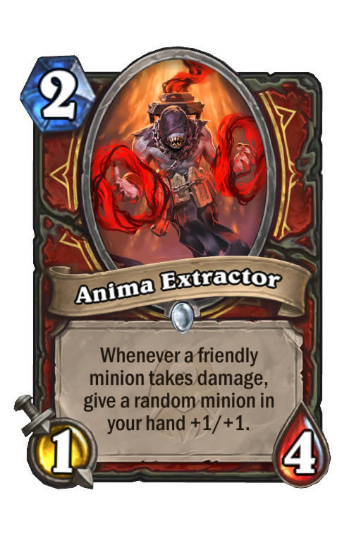 Anima Extractor Hearthstone kártya