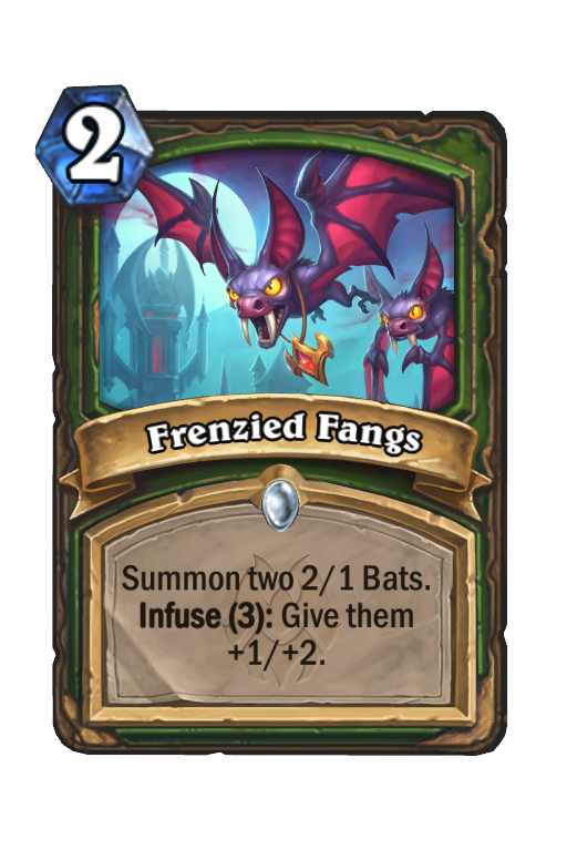 Frenzied Fangs Hearthstone kártya