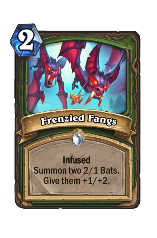 Frenzied Fangs Hearthstone kártya