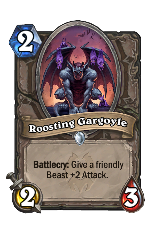 Roosting Gargoyle Hearthstone kártya