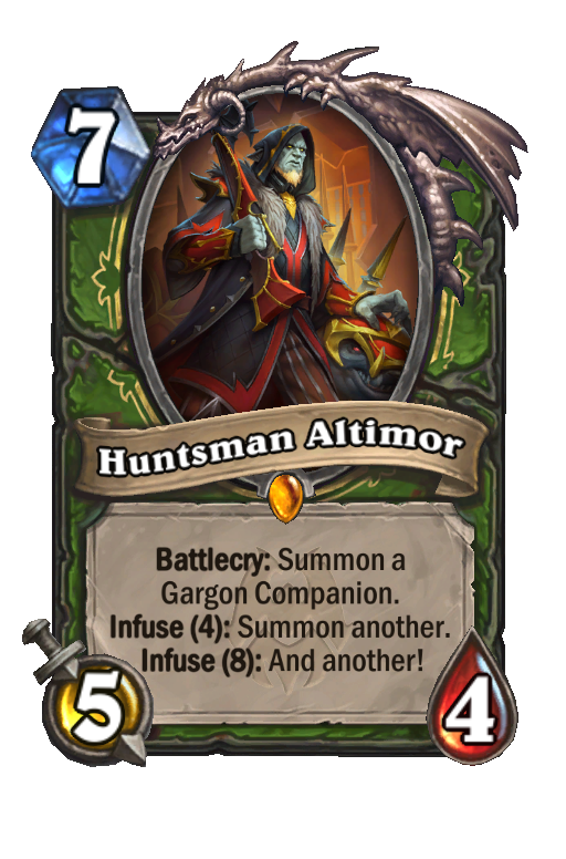 Huntsman Altimor Hearthstone kártya