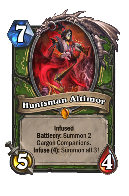 Huntsman Altimor Hearthstone kártya