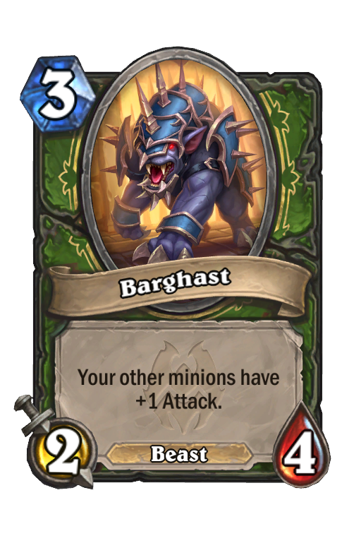 Barghast Hearthstone kártya