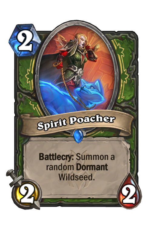 Spirit Poacher Hearthstone kártya