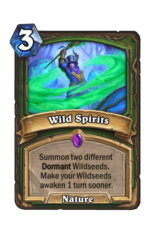 Wild Spirits Hearthstone kártya