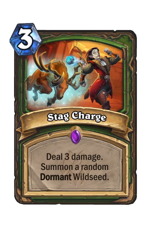 Stag Charge Hearthstone kártya