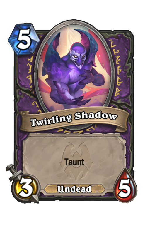 Twirling Shadow Hearthstone kártya