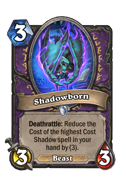 Shadowborn Hearthstone kártya