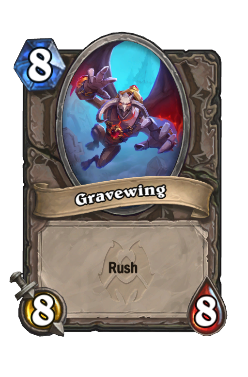 Gravewing Hearthstone kártya