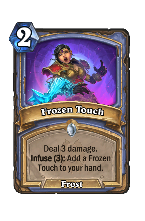 Frozen Touch Hearthstone kártya