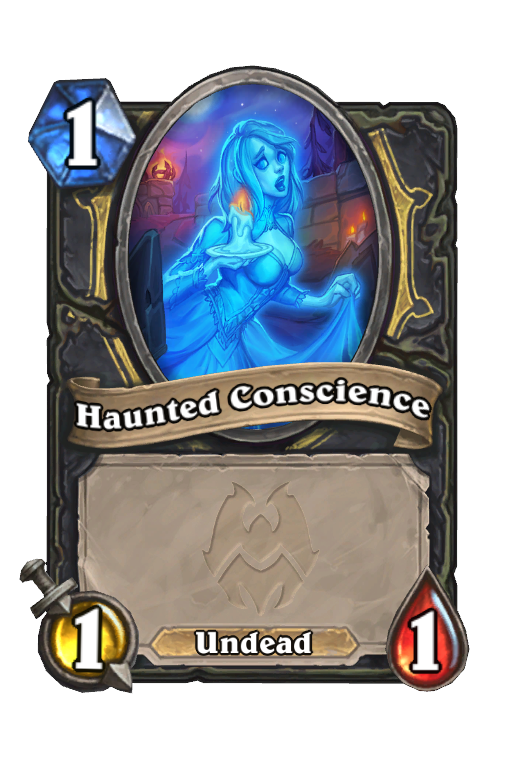 Haunted Conscience Hearthstone kártya