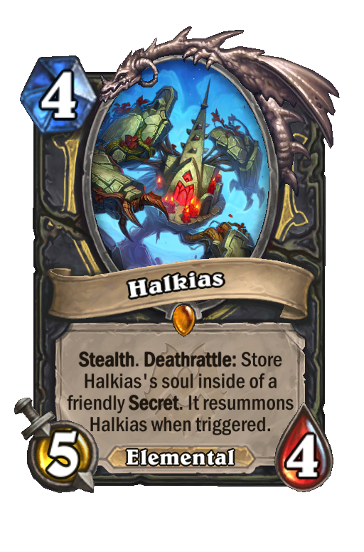 Halkias Hearthstone kártya