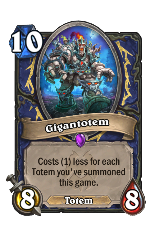 Gigantotem Hearthstone kártya