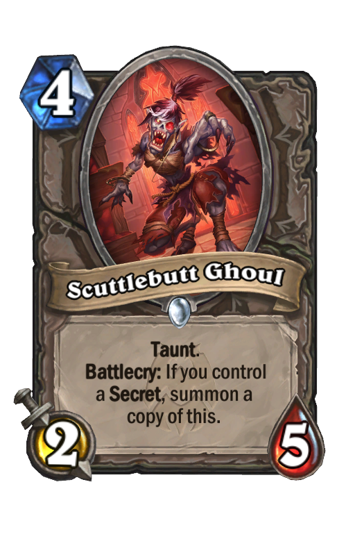 Scuttlebutt Ghoul Hearthstone kártya