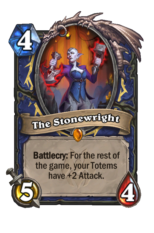 The Stonewright Hearthstone kártya