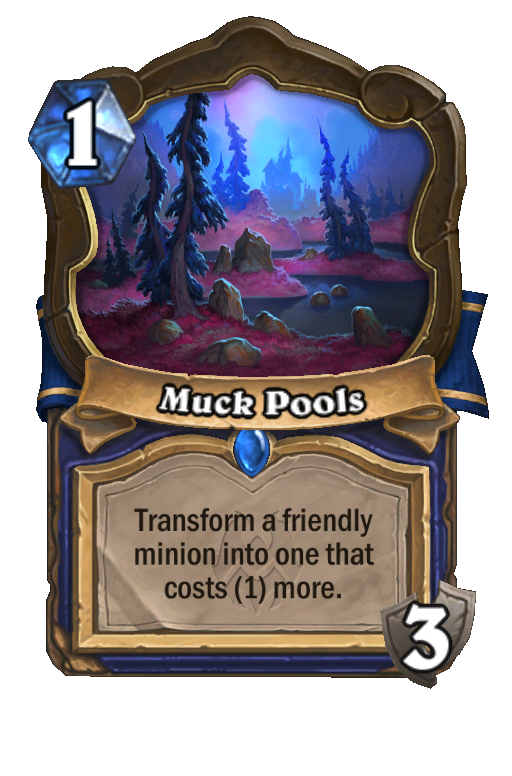Muck Pools Hearthstone kártya