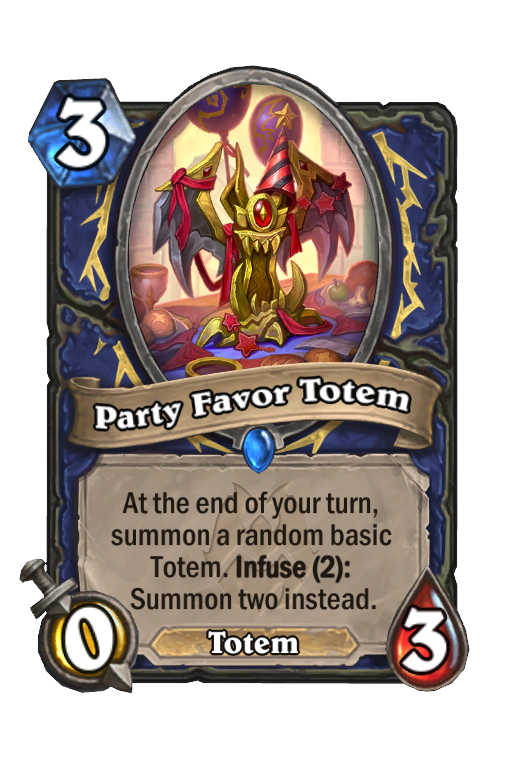 Party Favor Totem Hearthstone kártya