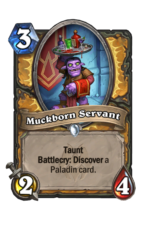 Muckborn Servant Hearthstone kártya