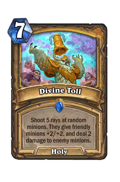 Divine Toll Hearthstone kártya