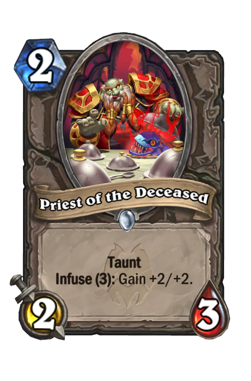 Priest of the Deceased Hearthstone kártya