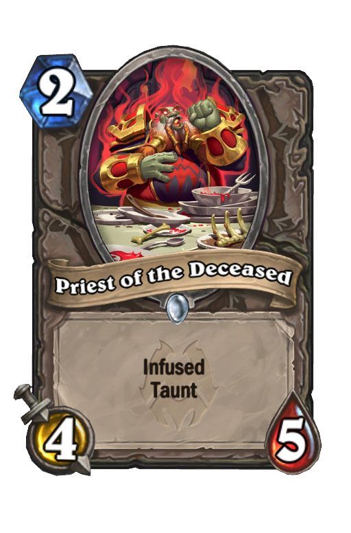 Priest of the Deceased Hearthstone kártya