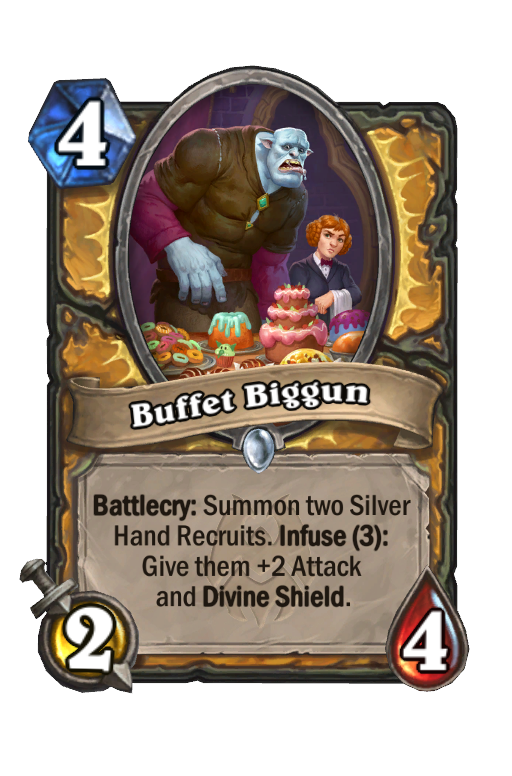 Buffet Biggun Hearthstone kártya