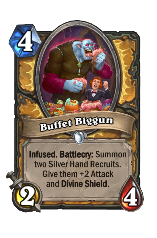 Buffet Biggun Hearthstone kártya