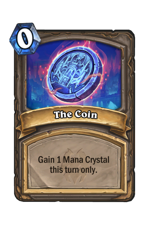 The Coin Hearthstone kártya