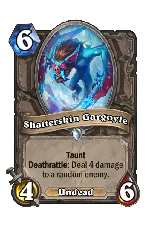 Shatterskin Gargoyle Hearthstone kártya