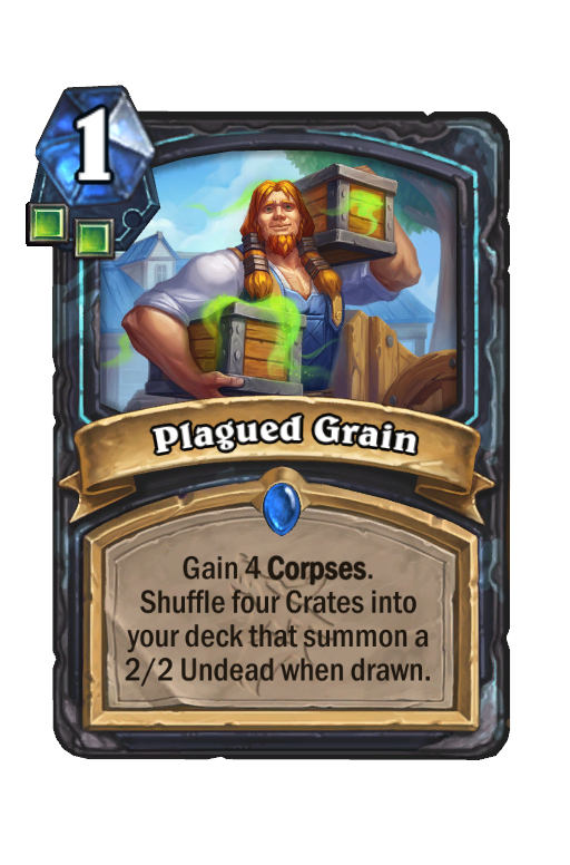 Plagued Grain Hearthstone kártya