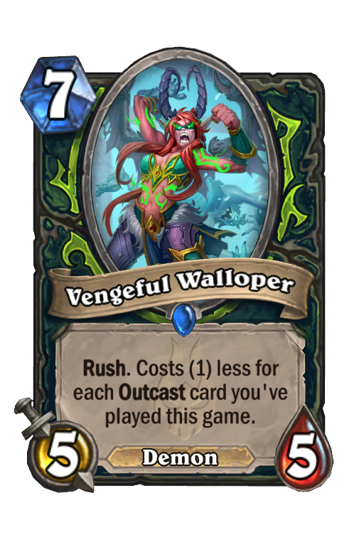Vengeful Walloper Hearthstone kártya