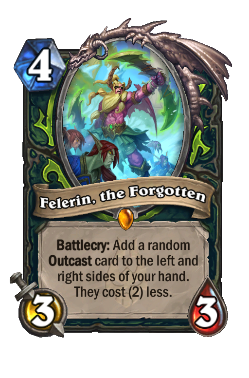 Felerin, the Forgotten Hearthstone kártya
